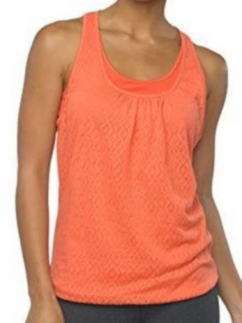 Prana Coral Mika Double Layer Tank Top Size Small